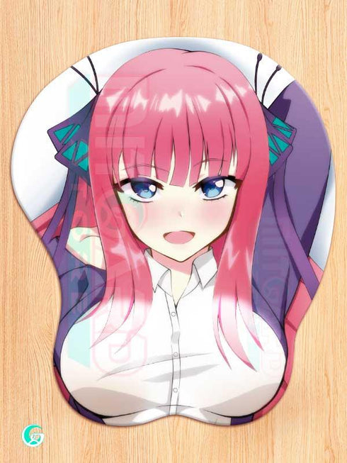 Nino Nakano Mousepad 3D THE QUINTESSENTIAL QUINTUPLETS Mitgard-Knight